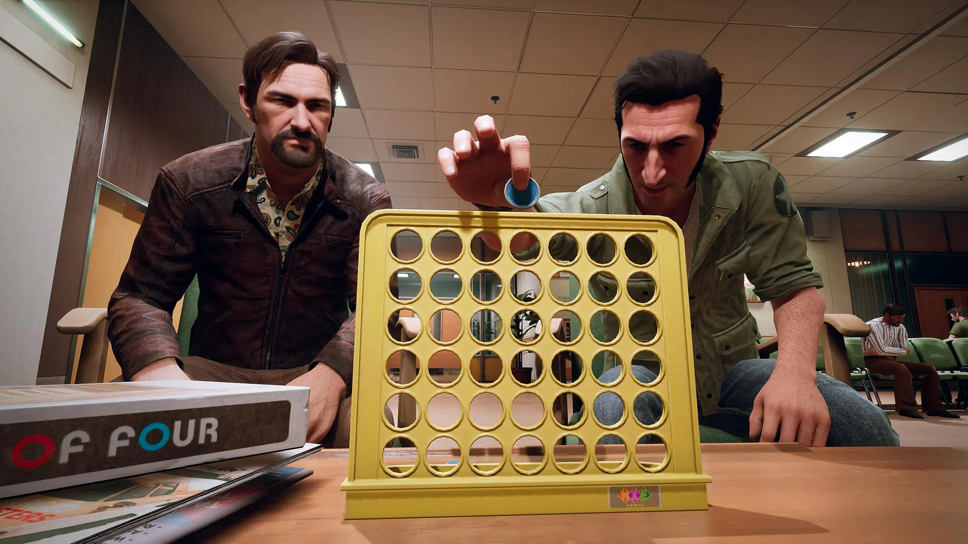 Image of characters in 'A Way Out' co-op game