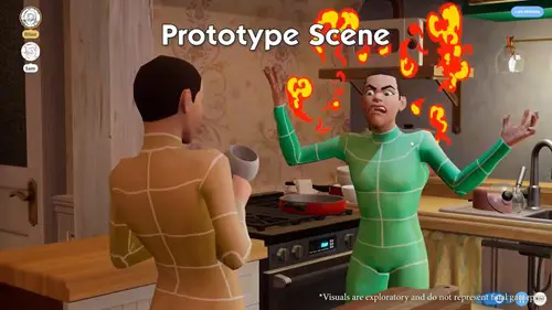 The Sims Project Rene Protoype Scene