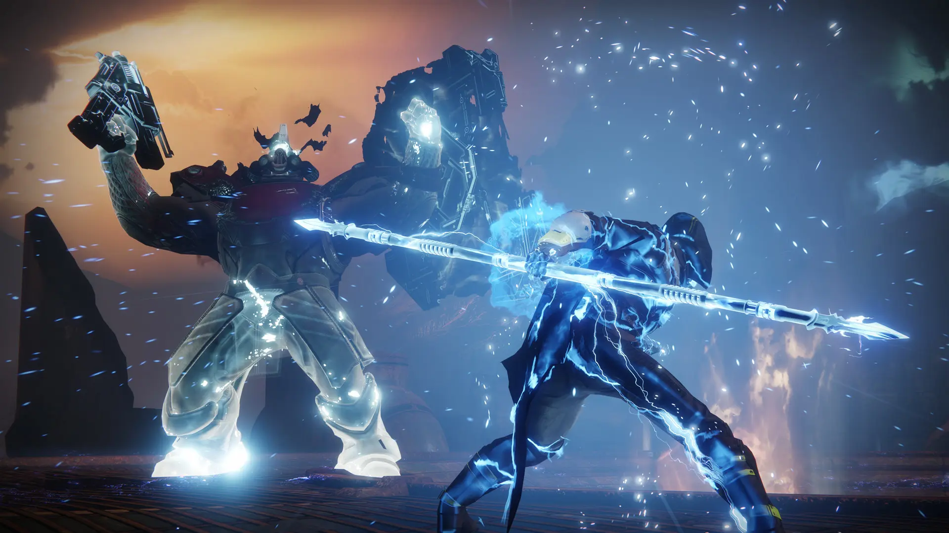 Image of combat in Destiny 2