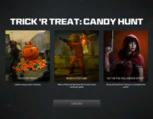 Mw3 Candy Hunt Event Screen