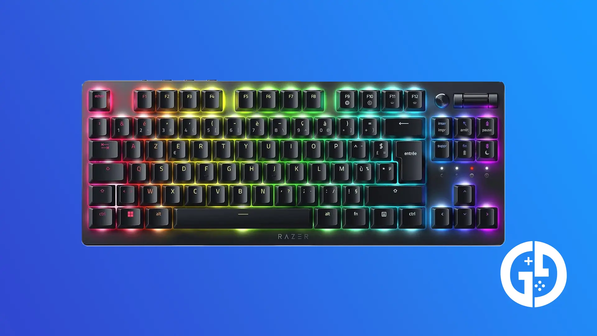 The Razer DeathStalker V2 Pro, one of the best wireless gaming keyboards