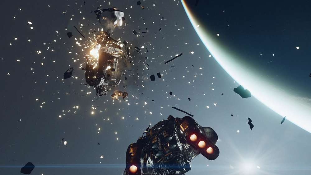 How to escape space combat in Starfield & Grav Jump