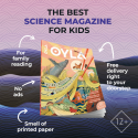 Make a post on Instagram about science magazine OYLA for kids