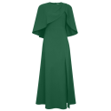 Chic Star Cupro Cape Dress