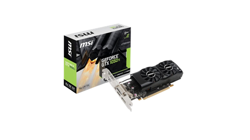 MSI GTX 1050 TI 4GB LP Graphics Card