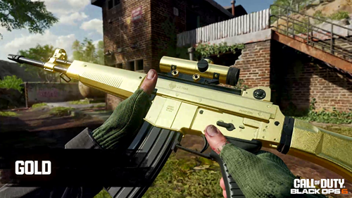 Gold Camo in Black Ops 6